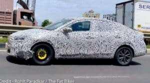 skoda slavia spy shots India 2026