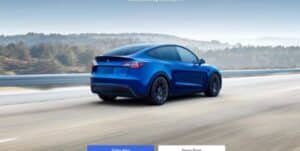 tesla model y financing options India