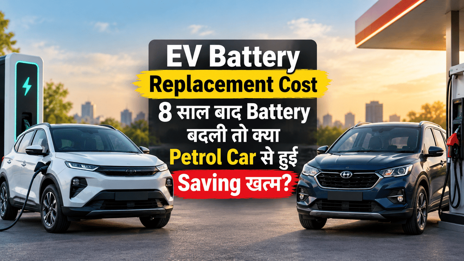 EV Battery Replacement Cost: 8 साल बाद Battery बदली तो क्या Petrol Car से हुई लाखों की Saving खत्म? बड़ा सच
