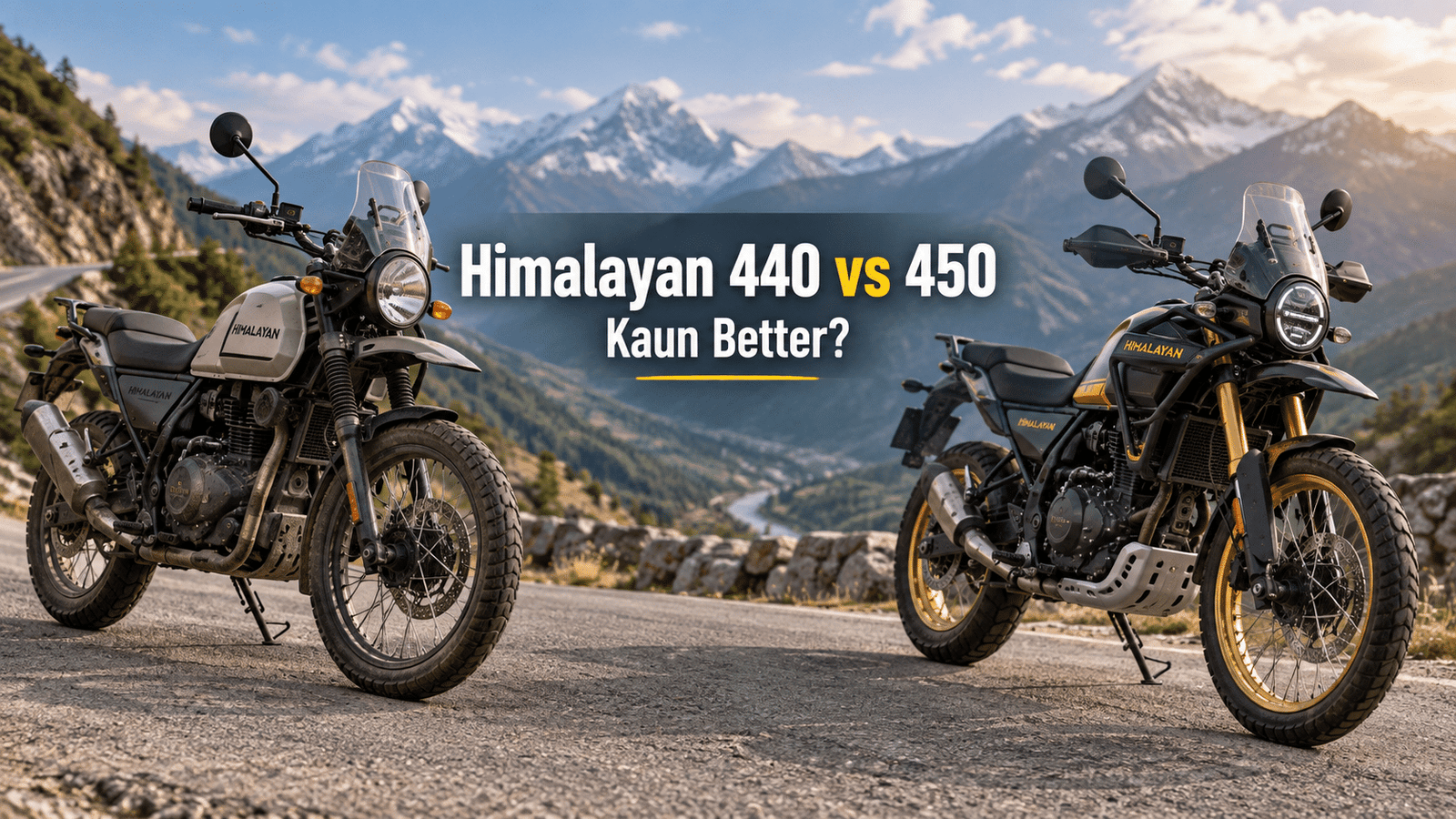 Himalayan 440 vs Himalayan 450: ₹79,000 बचत का बड़ा फायदा या 40PS Power छोड़ना पड़ सकता है भारी?