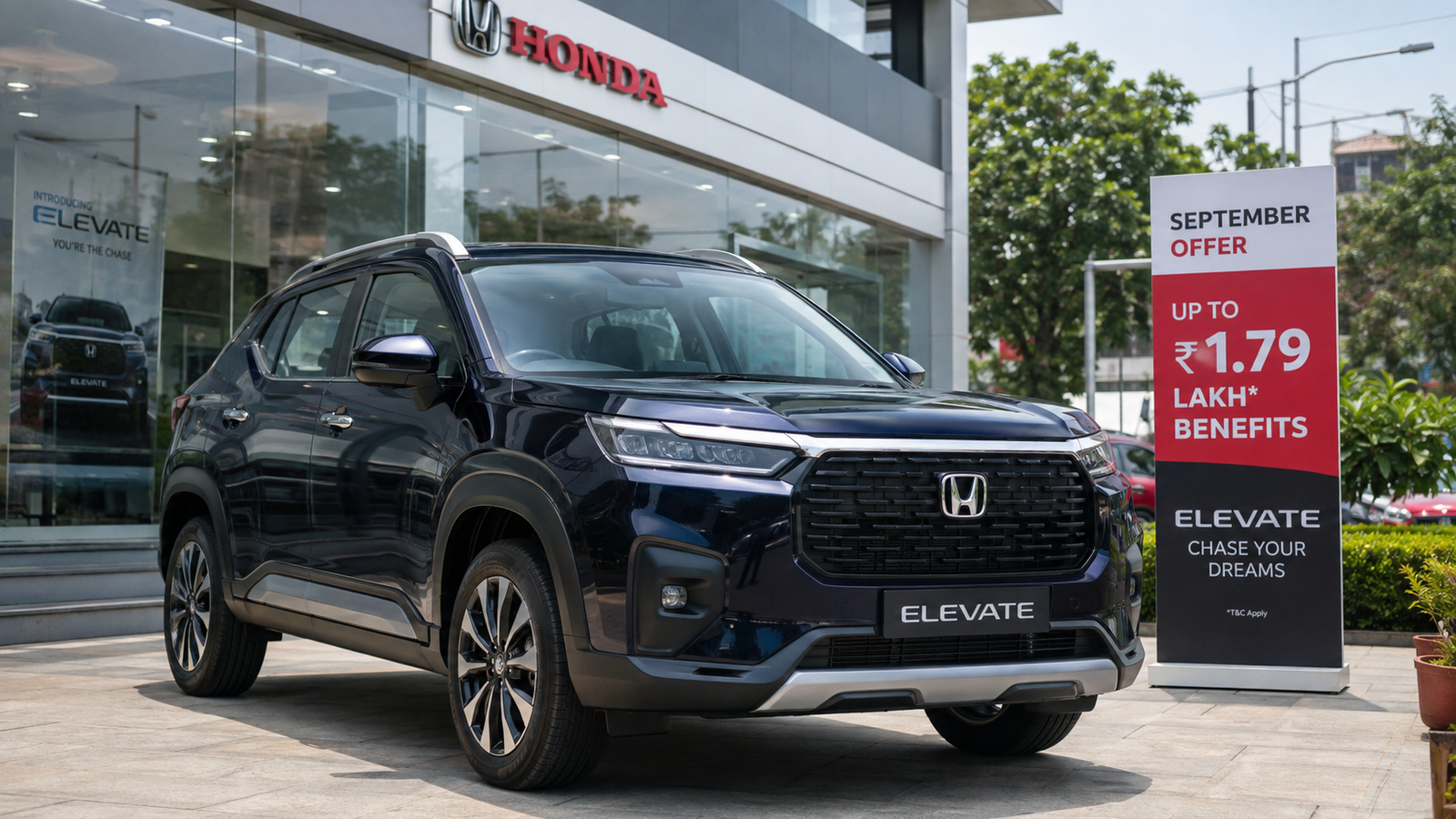 Honda Elevate discount September 2026