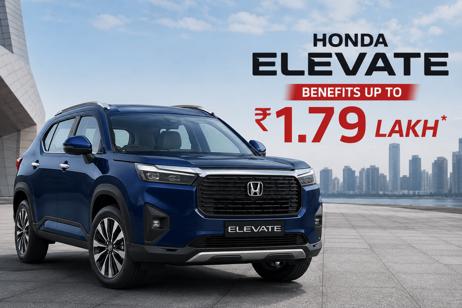 Honda Elevate पर ₹1.79 लाख का जबरदस्त Benefit, लेकिन एक बड़ी शर्त बिगाड़ सकती है पूरी Deal